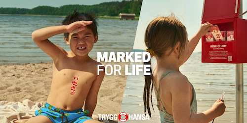 Trygg-Hansa 'Marked for Life' campaign 