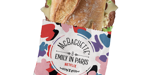 Emily in Paris tie up with McDonald's McBaguette 