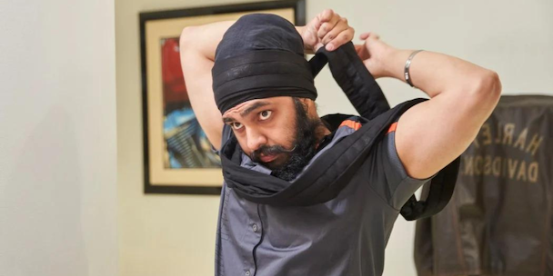 The Tough Turban camapign aimed to improve safety conditions for Sikh motorcyclists. 